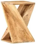 vidaXL Beistelltisch 35x35x55 cm Massivholz Mango