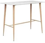 vidaXL Bartisch Wei&szlig; 120x60x105 cm