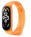 Smart Band 7 - TPU-Armband-H&uuml;lle f&uuml;r Fitnesstracker in Neon-Orange