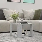 vidaXL Couchtisch Betongrau 40x40x30 cm Holzwerkstoff