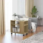 vidaXL Beistelltisch Sonoma-Eiche 70x35x55 cm Holzwerkstoff