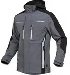 Leibw&auml;chter FLEXS Flex Line, Softshelljacke grau-schwarz, Gr. L FLEXS27L