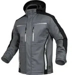 Leibw&auml;chter FLEXI Flex Line, Winter-Softshelljacke grau-schwarz, Gr. XS FLEXI27XS