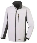 BIG-TEXXOR-Softshelljacke, Skagen, wei&szlig;/grau