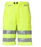 "Shorts "Warnschutz" - Planam - Gr. S - gelb - EN ISO 20471 Klasse 1 - 15/85% MG -