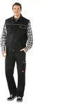 Canvas 320 Weste schwarz/schwarz Gr&ouml;&szlig;e S