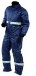 Planam K&uuml;hl-/Gefrierhaus Gefrierhaus Overall marine, Innenfutter kornblumenblau S