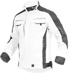 Leibw&auml;chter FLEXJ Flex Line, Bundjacke wei&szlig;-grau, Gr. S FLEXJ24S