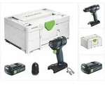 Festool TXS 18-Basic Akku Bohrschrauber 18 V 40 Nm Brushless + 1x Akku 3,0 Ah +