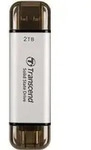 Transcend ESD310S 1 TB Externe SSD USB-A (USB 3.2 Gen 2), USB-C&reg; Silber TS1TESD310S