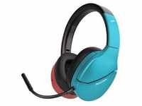 SADES Partner SA-204 Gaming Headset, rot/blau, USB, kabellos, Stereo, Over Ear,