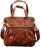 "PRIDE&SOUL Damentasche "HOLLY", aus Leder, braun"