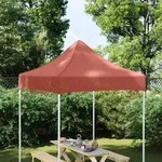 vidaXL Partyzelt-Dach 2x2 m Terracotta-Rot 270 g/m2