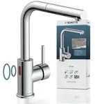 VITAL Sensor-Sp&uuml;ltischarmatur, Chrom, mit herausziehbarem Auslauf