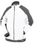DASSY Kazan Fleecejacke 300217 6141 WEI&szlig;/ZEMENTGRAU Gr. XS