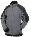 DASSY Kazan Fleecejacke 300217 6471 ZEMENTGRAU/SCHWARZ Gr. XS