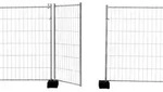 Schake Mobilzaun Standard Torelement 1,2x2m