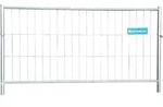 Schake Mobilzaun Standard Ausgleichselement 2,2x1,2m