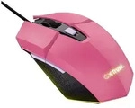 Trust GXT109P FELOX Gaming-Maus Kabelgebunden Optisch Pink 6 Tasten 6400 dpi
