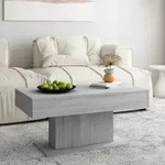 vidaXL Couchtisch Grau Sonoma 96x50x45 cm Holzwerkstoff