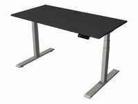 Steh-/Sitztisch SmartOffice elektrisch Fuß silber 140x70x63-127cm anthrazit
