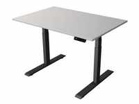 Steh-/Sitztisch Move 2 elektrisch Fuß anthrazit 120x80x63-127cm lichtgrau