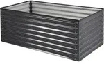 Pflanzkasten rechteckiganthrazit a. Metall150 x 60x 60 cmBeschaffungsartik el