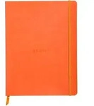Notizbuch Flex 19x25cm liniert 90g/qm 80 Blatt mandarin