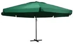 vidaXL Sonnenschirm mit Aluminium-Mast 600 cm Gr&uuml;n