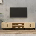 vidaXL TV-Schrank Sonoma-Eiche 180x31,5x40 cm Holzwerkstoff