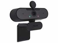 InLine® Webcam FullHD 1920x1080/30Hz mit Autofokus, USB-C Anschlusskabel...
