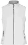 Ladies' Promo Softshell Vest Softshellweste f&uuml;r Promotion und Freizeit wei&szlig;, Gr. S