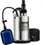 VEVOR Schmutzwasserpumpe 550W Tauchpumpe 230V Gartenpumpe Durchfluss 9500L/h