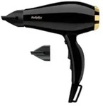 BaByliss Super Pro 2300, AC, 33,3 m/s, 120 m3/h, Schwarz, Gold, Monochromatisch,