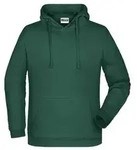 Promo Hoody Man Klassisches Kapuzensweat gr&uuml;n, Gr. S