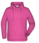 Promo Hoody Man Klassisches Kapuzensweat pink, Gr. L