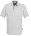 HAKRO Poloshirt Classic ash meliert, XS