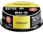 Intenso 5101124 Blu-ray BD-R DL Rohling 50 GB 25 St. Spindel Bedruckbar