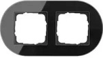 Gira Abdeckrahmen 2f. sw 0212135