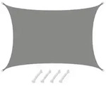 UV Sonnensegel Wasserdicht 5x3 - Rechteckig - Sonnenschutz Segel Garten Terrasse
