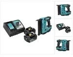 Makita DBN 500 RM Akku Stauchkopfnagler 18 V 15-50 mm + 2x Akku 4,0 Ah + Ladeger&auml;t