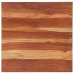 vidaXL Tischplatte Massivholz Palisander 25-27 mm 60&times;60 cm