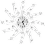 vidaXL Wanduhr mit Quarzwerk Modernes Design 50 cm