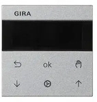 Gira Bedienaufsatz alu 536626