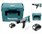 Makita DFR 750 M1J Akku Magazinschrauber 18V 45-75mm + 1x Akku 4,0Ah + Makpac -...