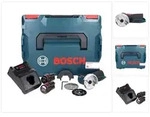 Bosch GWS 12V-76 Professional Akku Winkelschleifer 12 V 76 mm Brushless + 2x Akku 3,0