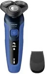 Philips Bodycare Shaver Series 5000, S5466 Wet & Dry Rasierer Schwarz/Blau