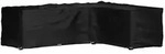 vidaXL Gartenm&ouml;bel-Abdeckung in L-Form 18 &Ouml;sen 285x220x80 cm