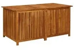 vidaXL Garten-Aufbewahrungsbox 150x80x75 cm Massivholz Akazie