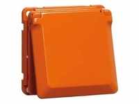 PEHA by Honeywell 1fach Komplett Steckdose Orange 632411